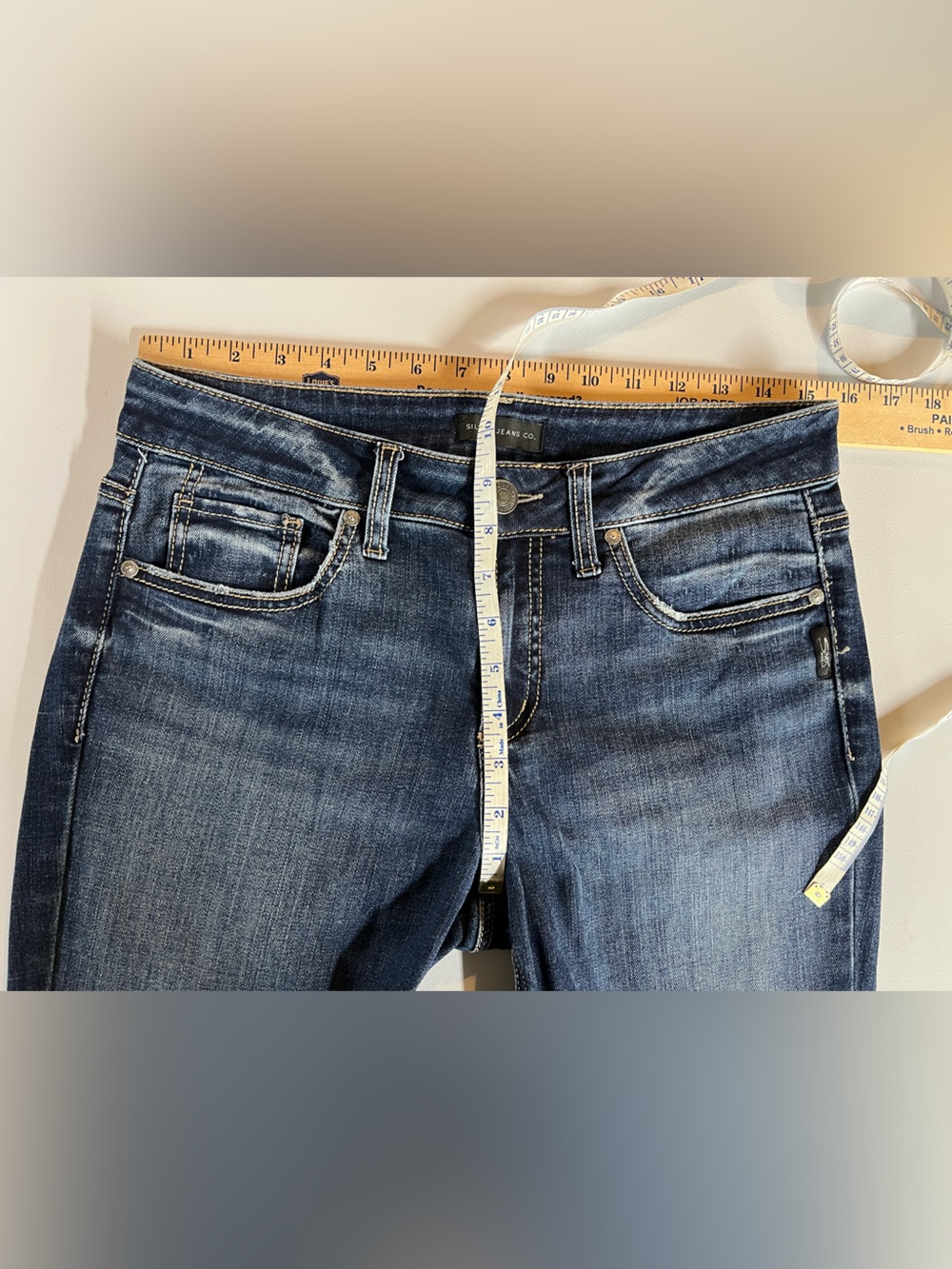 Silver Jeans Suki Straight W30 L31 Womens Denim Jeans - Picture 7 of 8